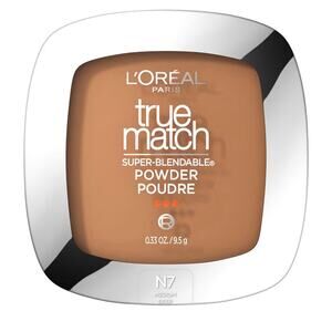 L'Oreal Paris True Match Super Blendable Oil Free Makeup Powder, Classic Tan